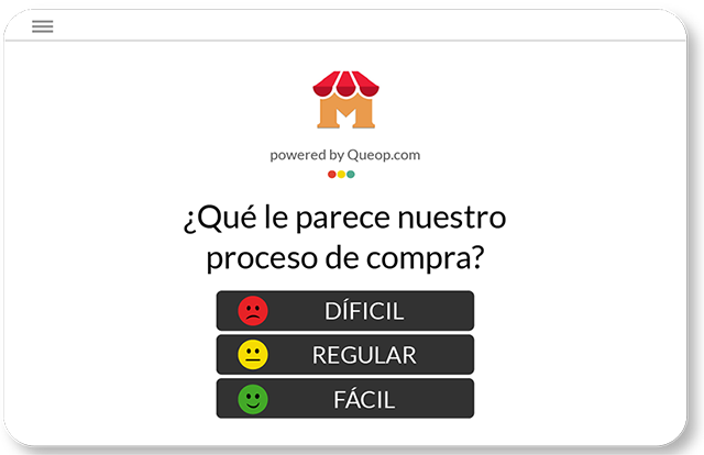 Mide el grado de dificultad que experimento tu cliente durante un proceso de venta, interacción u otro proceso